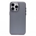 Чехол-накладка для Apple iPhone 15 Pro Max (матовый прозрачный/черный) - PC089