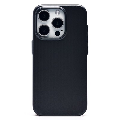 Чехол-накладка для Apple iPhone 15 Pro (черный) - PC089