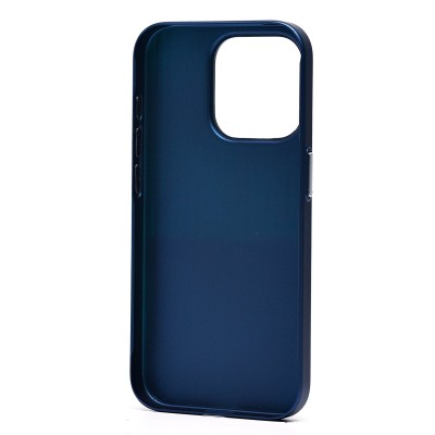 Чехол-накладка для Apple iPhone 15 Pro (титановый синий) - PC089
