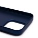 Чехол-накладка для Apple iPhone 15 Pro (титановый синий) - PC089