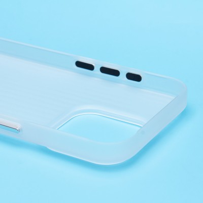 Чехол-накладка для Apple iPhone 15 Pro (матовый прозрачный) - PC089