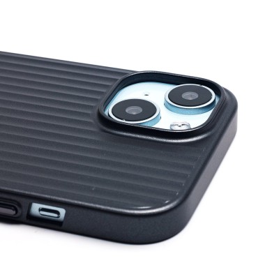 Чехол-накладка для Apple iPhone 15 (черный) - PC089