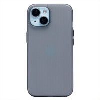 Чехол-накладка для Apple iPhone 15 (матовый прозрачный/черный) - PC089 Чехол-накладка для Apple iPhone 15 (матовый прозрачный/черный) - PC089