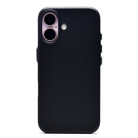 Чехол-накладка для Apple iPhone 16 (черный) - PC089