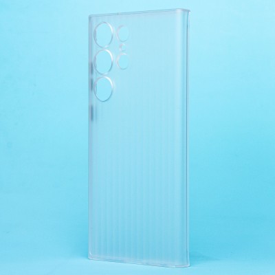 Чехол-накладка для Samsung Galaxy S23 Ultra (матовый прозрачный) - PC089 Чехол-накладка для Samsung Galaxy S23 Ultra (матовый прозрачный) - PC089