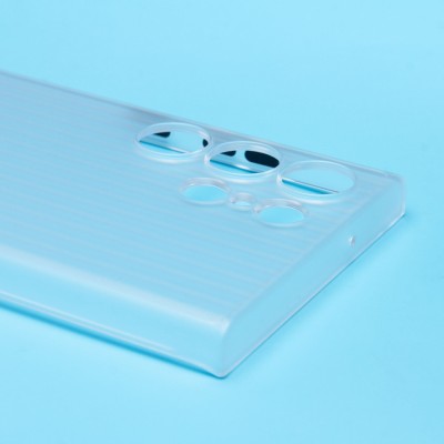 Чехол-накладка для Samsung Galaxy S23 Ultra (матовый прозрачный) - PC089 Чехол-накладка для Samsung Galaxy S23 Ultra (матовый прозрачный) - PC089