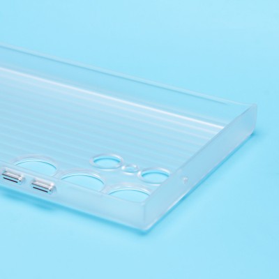 Чехол-накладка для Samsung Galaxy S23 Ultra (матовый прозрачный) - PC089 Чехол-накладка для Samsung Galaxy S23 Ultra (матовый прозрачный) - PC089