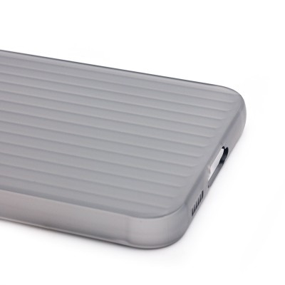 Чехол-накладка для Samsung Galaxy S23 (матовый прозрачный/черный) - PC089 Чехол-накладка для Samsung Galaxy S23 (матовый прозрачный/черный) - PC089