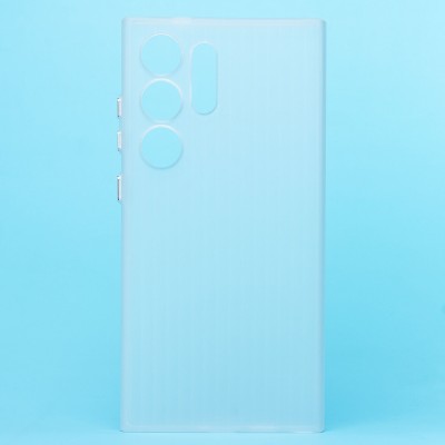 Чехол-накладка для Samsung Galaxy S24 Ultra (матовый прозрачный) - PC089 Чехол-накладка для Samsung Galaxy S24 Ultra (матовый прозрачный) - PC089