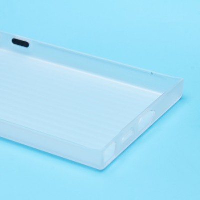 Чехол-накладка для Samsung Galaxy S24 Ultra (матовый прозрачный) - PC089