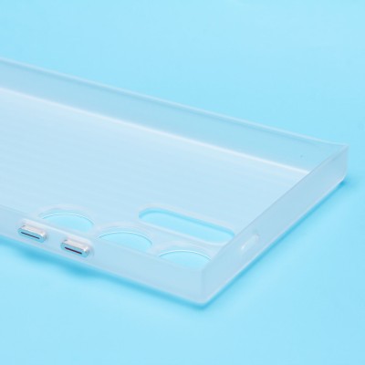 Чехол-накладка для Samsung Galaxy S24 Ultra (матовый прозрачный) - PC089