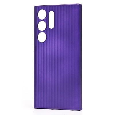 Чехол-накладка для Samsung Galaxy S24 Ultra (фиолетовый) - PC089