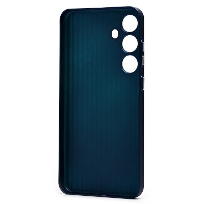 Чехол-накладка для Samsung Galaxy S24 (титановый синий) - PC089