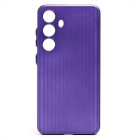 Чехол-накладка для Samsung Galaxy S24 (фиолетовый) - PC089