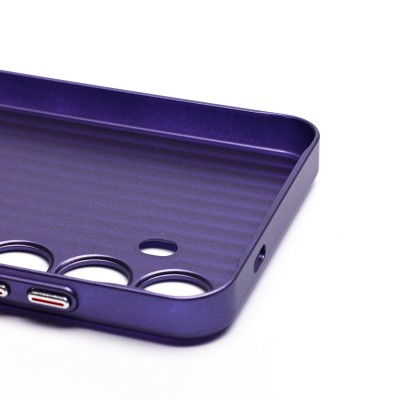 Чехол-накладка для Samsung Galaxy S24 (фиолетовый) - PC089