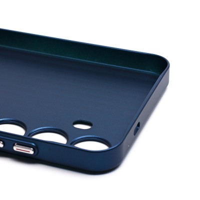 Чехол-накладка для Samsung Galaxy S24+ (титановый синий) - PC089