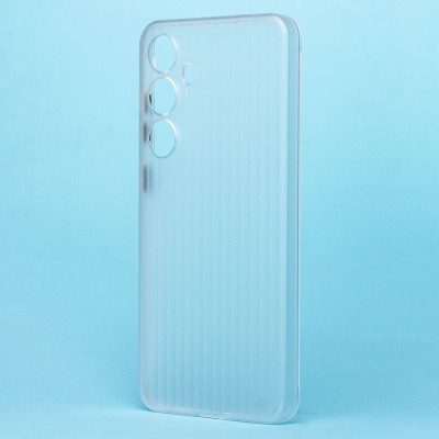 Чехол-накладка для Samsung Galaxy S24+ (матовый прозрачный) - PC089
