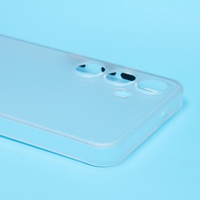Чехол-накладка для Samsung Galaxy S24+ (матовый прозрачный) - PC089