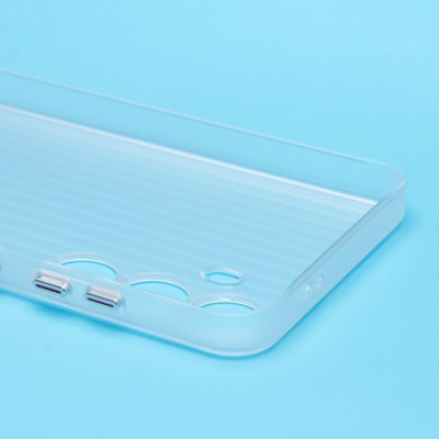 Чехол-накладка для Samsung Galaxy S24+ (матовый прозрачный) - PC089