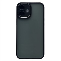 Чехол-накладка для Apple iPhone 16 Plus (черный) - PC090