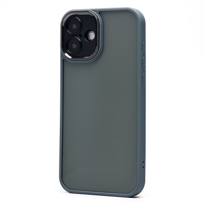 Чехол-накладка для Apple iPhone 16 Plus (серый) - PC090