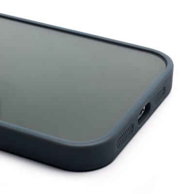 Чехол-накладка для Apple iPhone 16 Pro Max (серый) - PC090