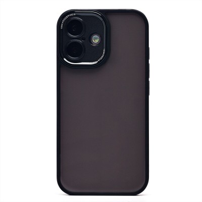 Чехол-накладка для Apple iPhone 16 (черный) - PC090