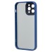 Чехол-накладка для Apple iPhone 12 Pro (синий) - PC090