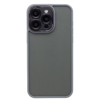 Чехол-накладка для Apple iPhone 15 Pro Max (серый) - PC090