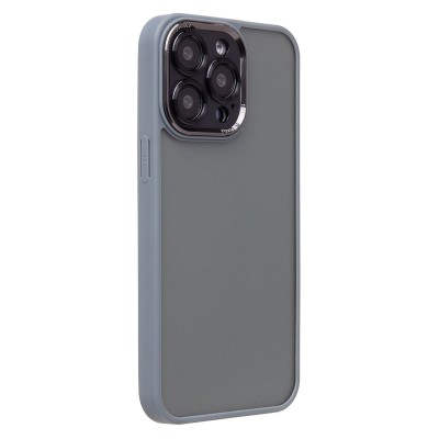 Чехол-накладка для Apple iPhone 15 Pro Max (серый) - PC090