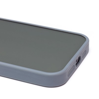 Чехол-накладка для Apple iPhone 15 Pro Max (серый) - PC090