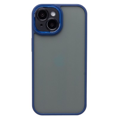 Чехол-накладка для Apple iPhone 15 (синий) - PC090 Чехол-накладка для Apple iPhone 15 (синий) - PC090