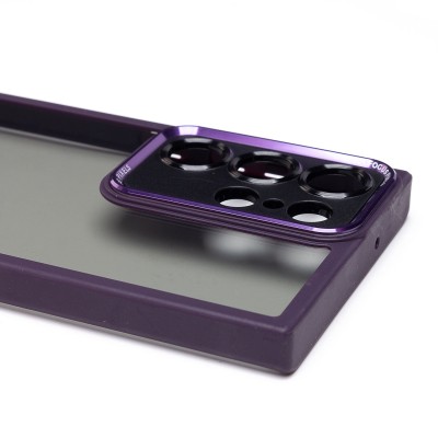 Чехол-накладка для Samsung Galaxy S23 Ultra (сиреневый) - PC090