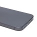 Чехол-накладка для Apple iPhone 15 Pro Max (матовый прозрачный/черный) - PC091
