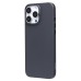 Чехол-накладка для Apple iPhone 16 Pro Max (матовый прозрачный/черный) - PC091