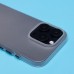 Чехол-накладка для Apple iPhone 16 Pro (матовый прозрачный/белый) - PC091