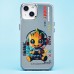 Чехол-накладка для Apple iPhone 13 (груд) (прозрачный) - PC092