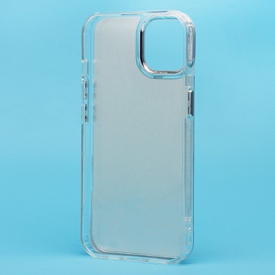 Чехол-накладка для Apple iPhone 15 (собака) (прозрачный) - PC092