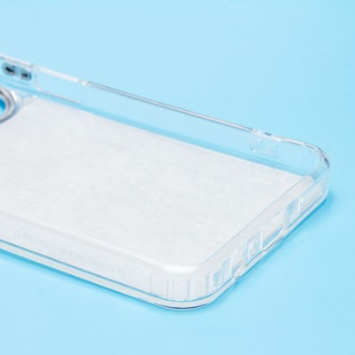 Чехол-накладка для Honor X7b (енот) (прозрачный) - PC092