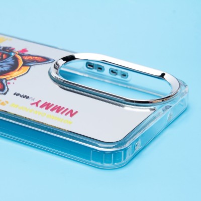 Чехол-накладка для Honor X7b (кот) (прозрачный) - PC092