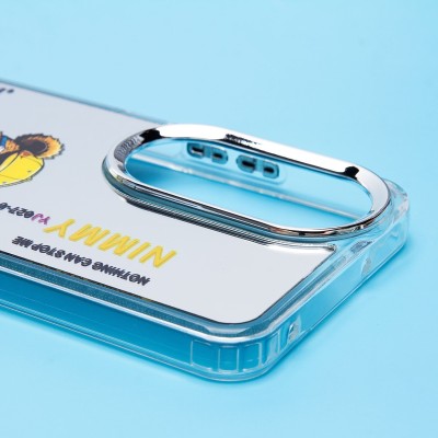 Чехол-накладка для Honor X7b (мишка) (прозрачный) - PC092