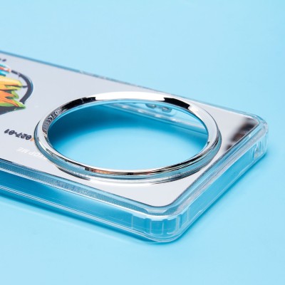 Чехол-накладка для Honor X9b (груд) (прозрачный) - PC092