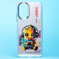 Чехол-накладка для Realme C67 4G (груд) (прозрачный) - PC092