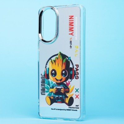 Чехол-накладка для Realme C67 4G (груд) (прозрачный) - PC092