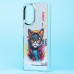 Чехол-накладка для Realme C67 4G (кот) (прозрачный) - PC092