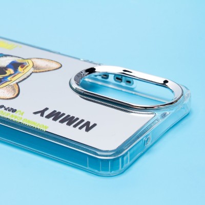 Чехол-накладка для Realme C67 4G (собака) (прозрачный) - PC092