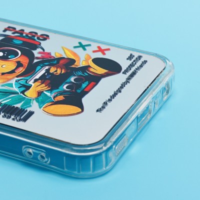 Чехол-накладка для Samsung Galaxy A25 (груд) (прозрачный) - PC092