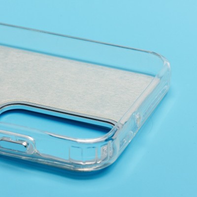 Чехол-накладка для Samsung Galaxy A25 (кот) (прозрачный) - PC092