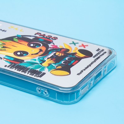 Чехол-накладка для Samsung Galaxy A35 (груд) (прозрачный) - PC092