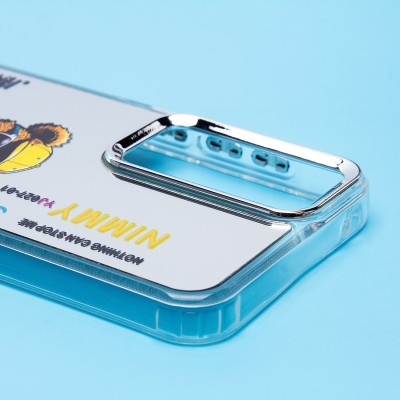 Чехол-накладка для Samsung Galaxy A35 (мишка) (прозрачный) - PC092